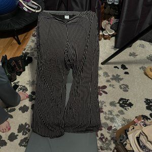 Soma Cool Night long sleep pants XL Black with white stripes